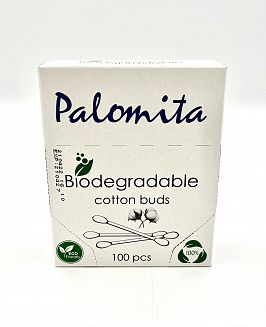 Клечки за уши Palomita биоразградими 100 бр.