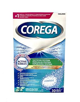 Таблетки за почистване на протези Corega Био 30 бр.