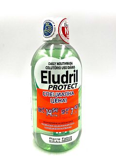 Вода за уста Eludril ежедневна Protect 500 мл.