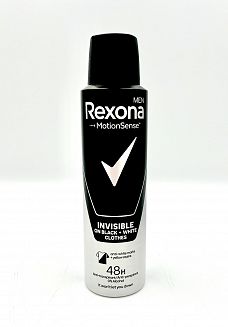 Део Rexona Invisible black+White спрей 150 мл.