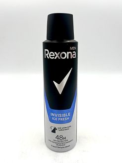 Део Rexona спрей мъжки Invisible Ice син 150 мл.