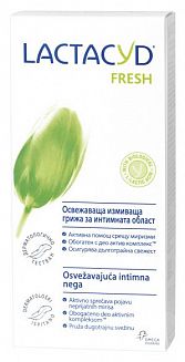 Сапун течен интимен Lactacyd Fresh 200 мл.