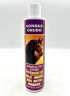 Шапмоан Конско чудо Пробиотик+Арган+Шея  250 мл.