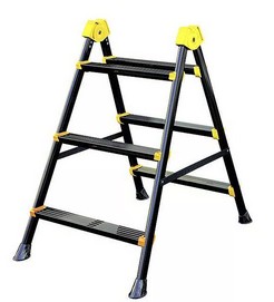 Стълба метална двойна 3+3