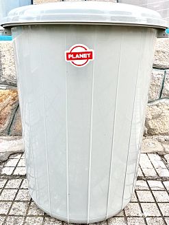 Кофа с капак сива 70 лт.