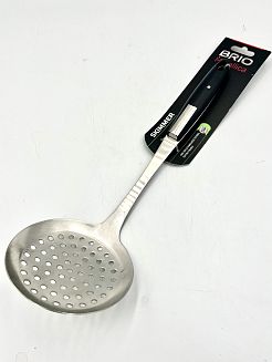 Лъжица решетъчна Brio кръгла