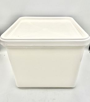 Кутия за сирене с капак дръжка и решетка