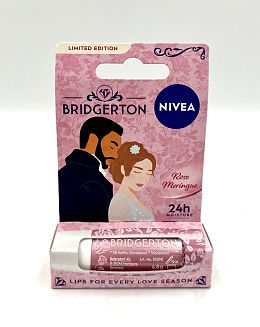 Вазелин за устни Nivea Bridgerton Роза