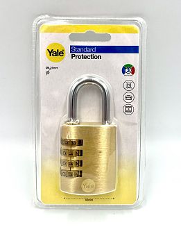 Катинар Yale 150 в/40 mm. месинг цифров