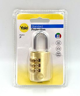 Катинар Yale 150 в/30 mm. месинг цифров