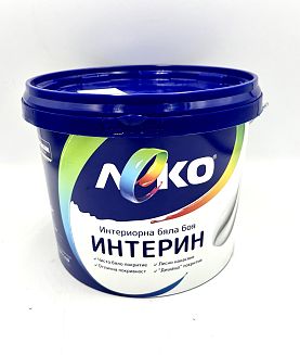 Латекс леко Интерин 3 лт. бяла