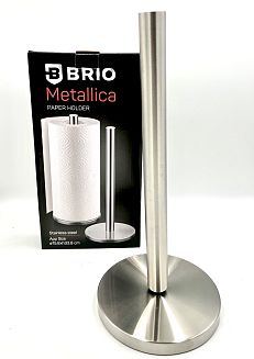 Поставка за домакинска хартия Brio Metallica 15x32.5 