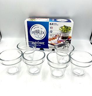 Купа стъклена за крем карамел Ф8xh7.5 см. 6 бр. Дуралекс