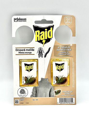 Raid против молци Кедър