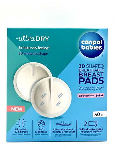 Абсорбиращи подплънки за кърмачки Canpol babies 30  бр.