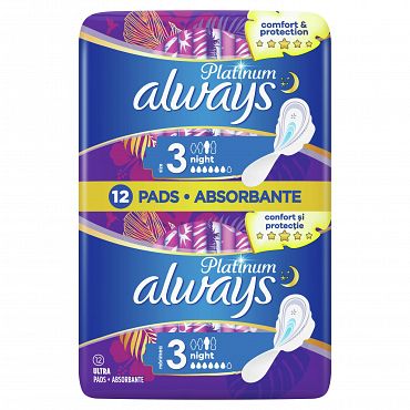 Дамски превръзки Always Platinum super Duo 14 бр.