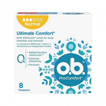 Тампони ob Pro Comfort Normal 8 бр.