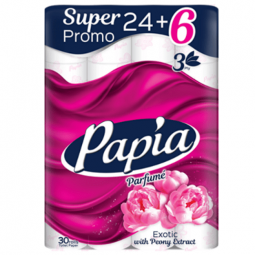 Тоалетна хартия Papia 30 бр.