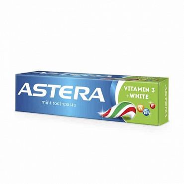 Паста за зъби Astera Active+Вит.3 110 мл.
