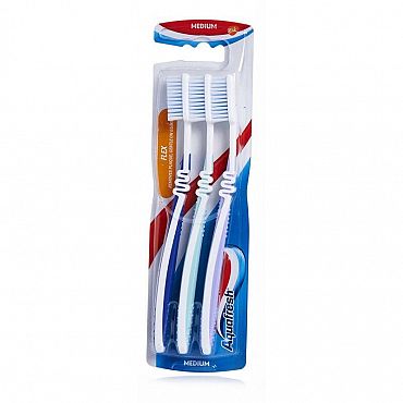 Четка за зъби Aquafresh Flex Trio Pack