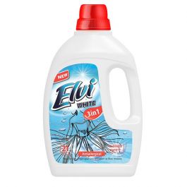 Прах за пране Elvi течен бяло 1.500 лт.