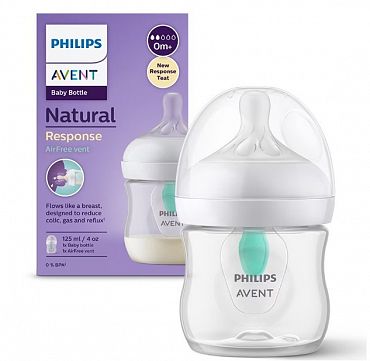 Шише Avent Natural AirFree vent 125 мл.