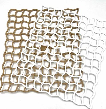 Скара за мивка малка пластмасова 1 бр.