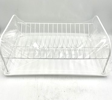 Сушилник за чинии 1-ца бял