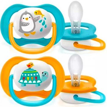 Залъгалка Avent 6-18 080/07 Ultra air Happy 2 бр.