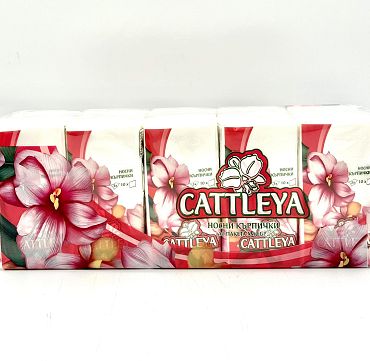 Носни кърпи Cattleya 3-пластова 10 бр.