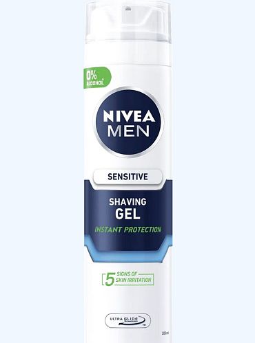 Гел за бръснене Nivea Sensitive 200 мл.
