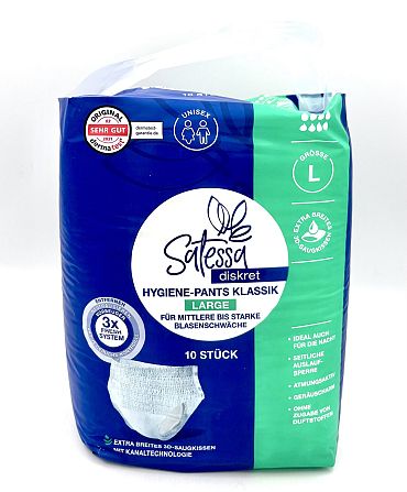 Гащи Satessa за възрастни L  10 бр.