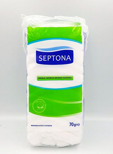 Памук Septona медицински 70 гр.