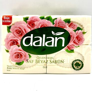 Сапун за пране Dalan 125 гр. Роза 4 бр.
