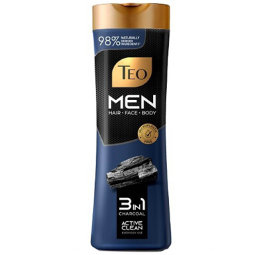Шампоан Тео Beauty 3 в 1 мъже Charcoal 350 мл.