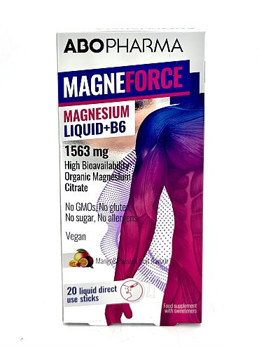 Абофарма Mg 1563 мг. Ликуид Манго и Маракуя 20 бр.