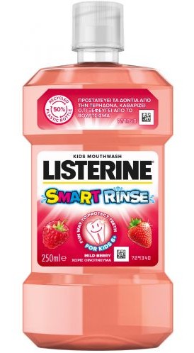 Вода за уста Listerine детска 250 мл.