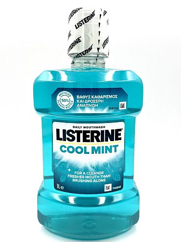 Вода за уста Listerine CoolMint 1000 мл.