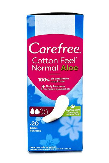Дамски превръзки Carefree Алое ежедневни Нормал 20 бр.