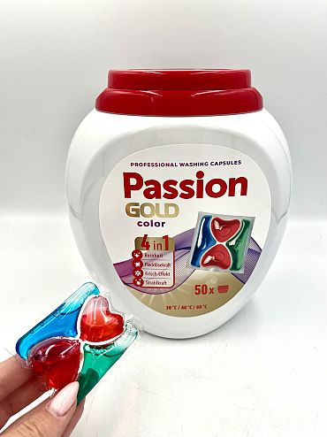 Прах за пране Passion Gold колор 50 капсули