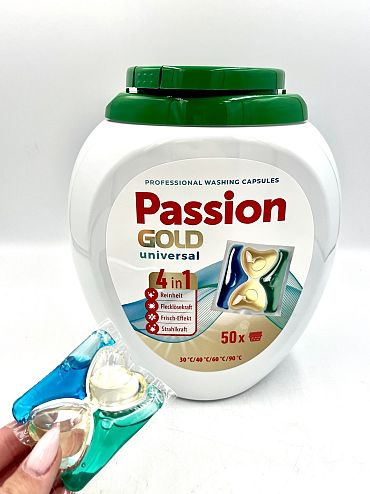 Прах за пране Passion Gold Universal 50 капсули