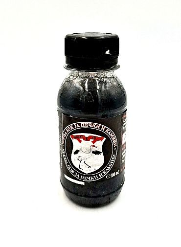 Боя за печки и камини Щъркел черна течна 100