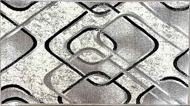 Пътека мокетена Гала сив 67/120 см.