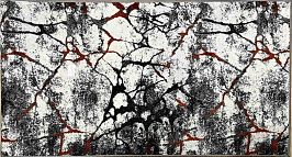 Пътека мокетена Кремона сив 80/150 см.