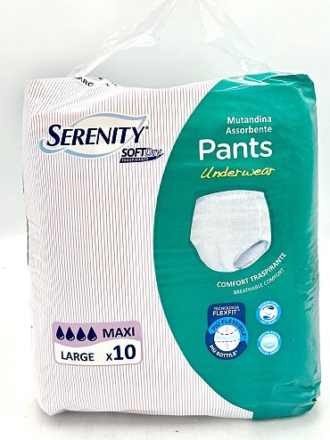 Пелени за възрастни гащи Sеrenity нощни 10 бр.