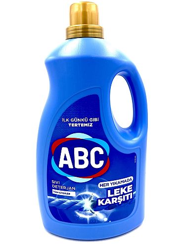 Прах за пране ABC течен за петна 3 лт.