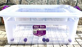 Кутия Ердем с капак на колела 40 лт. 42/67/55