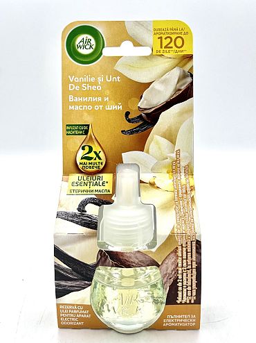 Ароматизатор Air Wick ел.пълнител Ванилия и Ший