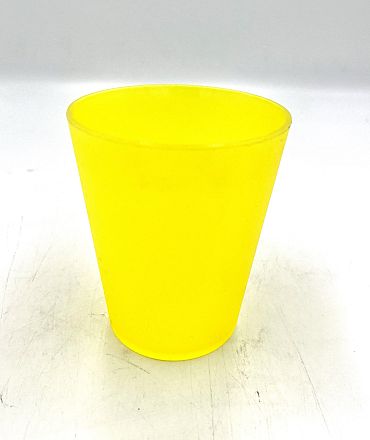 Чаша пластмасова цветна висока Бунай