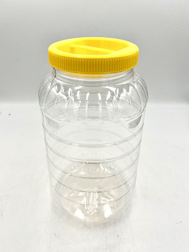 Буркан пластмасов с капак 3 лт.